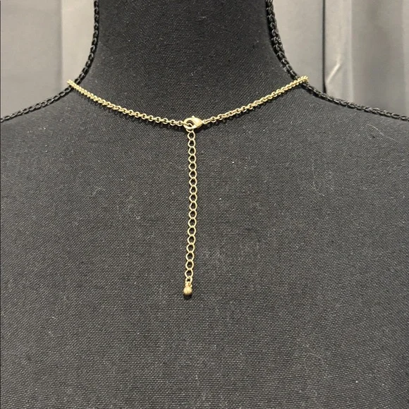 Necklace❤️Gold Heart 
with diamond stones - Picture 3 of 3